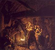 Joseph Wright The Forge oil painting reproduction